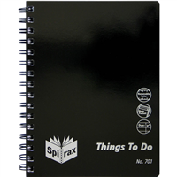 Things To Do Spiral Organiser